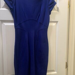 Elegant Blue Women's Dress